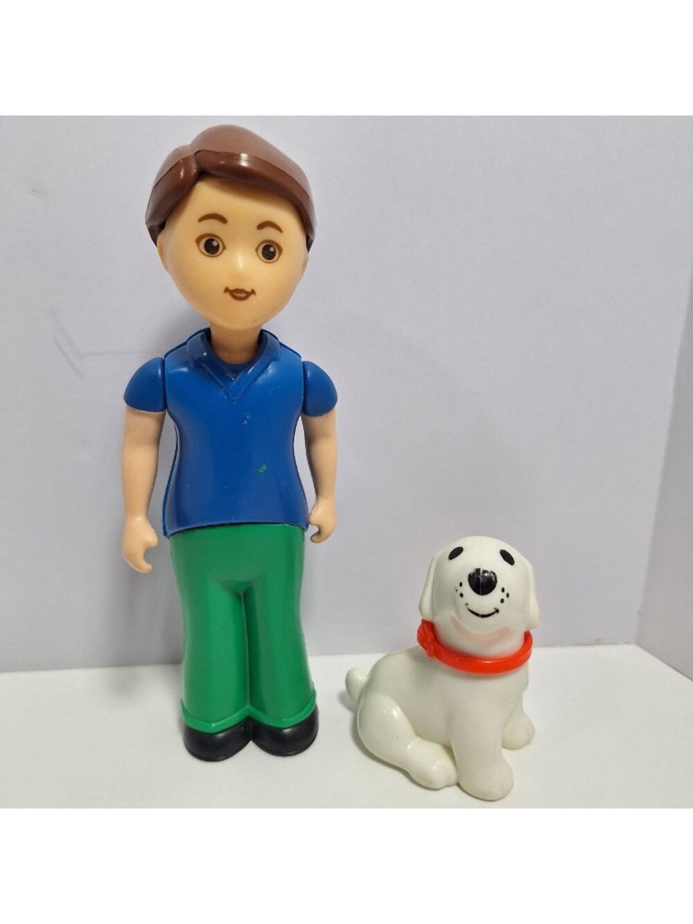 Little Tikes Father Dog Figures Lot Vintage Man Dad
